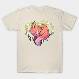 Sleeping Heart Fox T-Shirt